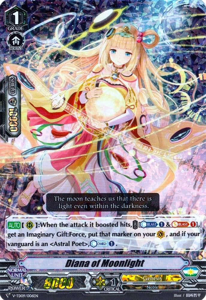 Diana of Moonlight (RRR Foil)
