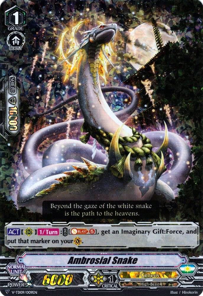Ambrosial Snake (RRR Foil)
