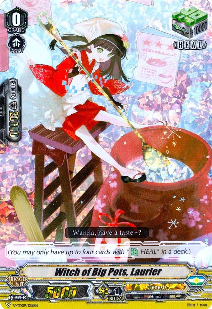 Witch of Big Pots, Laurier (RRR Foil)