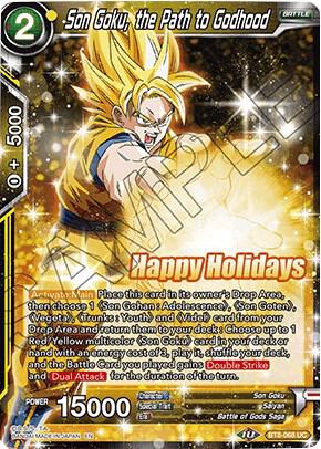 Son Goku, the Path to Godhood (Gift Box 2019) - Promotion Cards