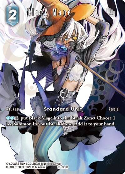 Black Mage (Full Art) - Opus X - Final Fantasy TCG - TCGplayer.com