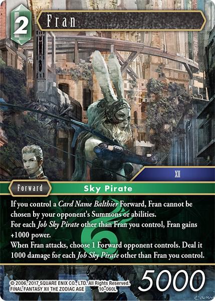 Fran - Opus X - Final Fantasy TCG - TCGplayer.com