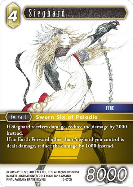 Sieghard - Opus X - Final Fantasy TCG - TCGplayer.com