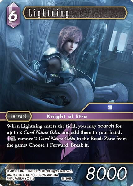 Lightning - Opus X - Final Fantasy TCG - TCGplayer.com