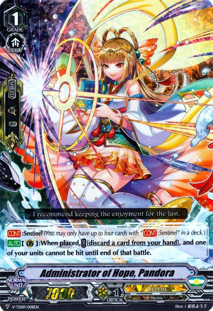 Administrator of Hope, Pandora (RRR Foil)