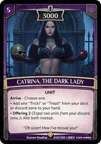 Catrina, the Dark Lady