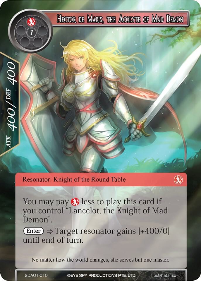 Hector de Maris, the Acolyte of Mad Demon