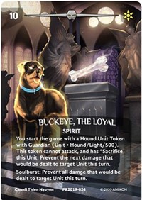 Buckeye, the Loyal (Serial Numbered) (Foil)