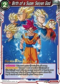 Birth of a Super Saiyan God card art