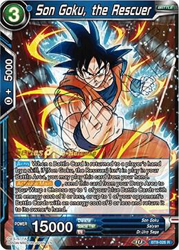 Son Goku, the Rescuer #BT8-026_PR — Malicious Machinations Pre-Release Cards