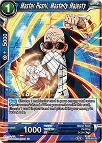 Master Roshi, Masterly Majesty card art