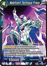 Maleficent Technique Frieza card art