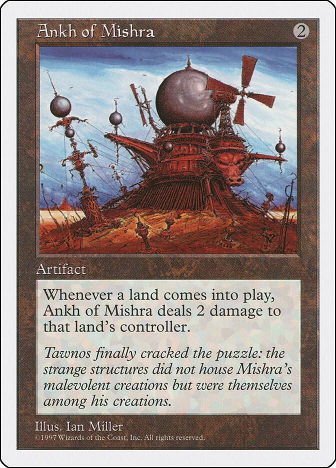 Ankh of Mishra - Fifth Edition - Magic: The Gathering - TCGplayer.com
