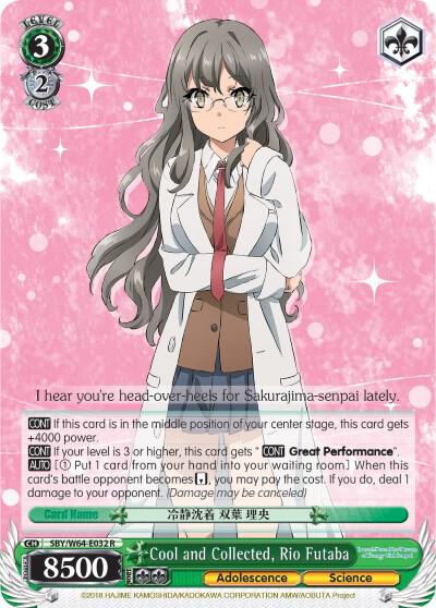 Cool and Collected, Rio Futaba