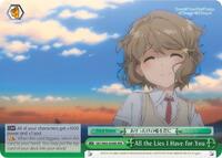 All the Lies I Have for You (RRR) (SBY/W64-E048R RRR) card