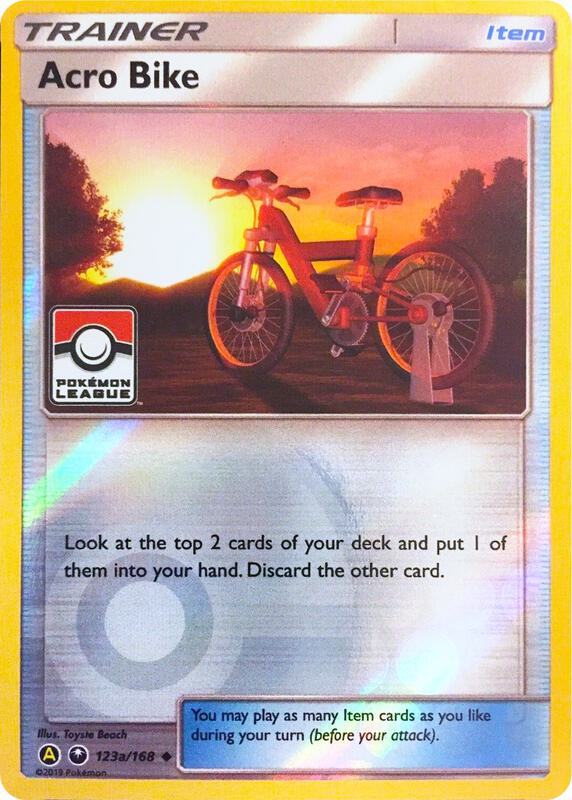 Acro Bike - 123a/168 (Pokemon League) 123a/168 from League & Championship Cards