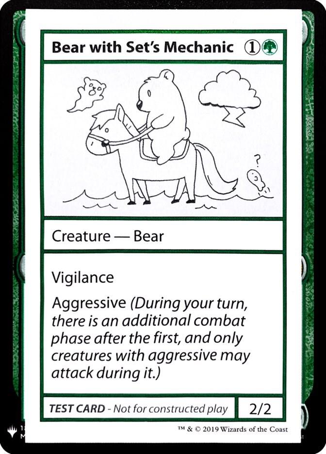Bear with Set's Mechanic - Mystery Booster: Convention Edition Exclusives - Magic:  The Gathering - TCGplayer.com