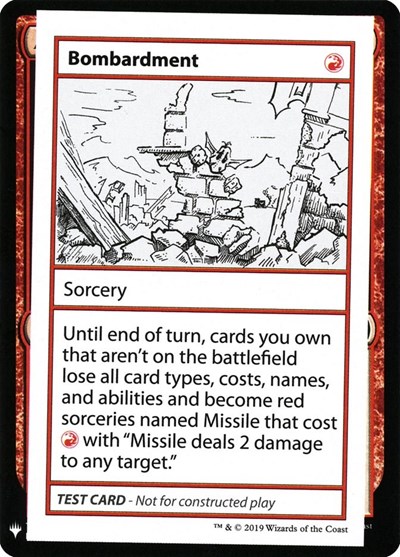 Bombardment