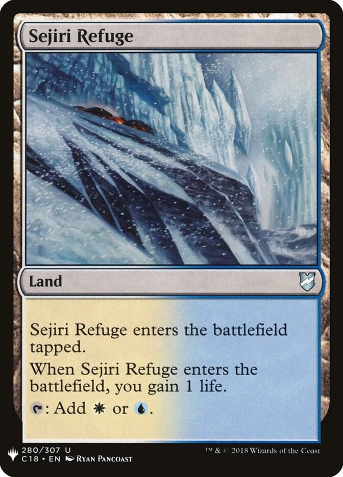 Sejiri Refuge #C18-280 — The List