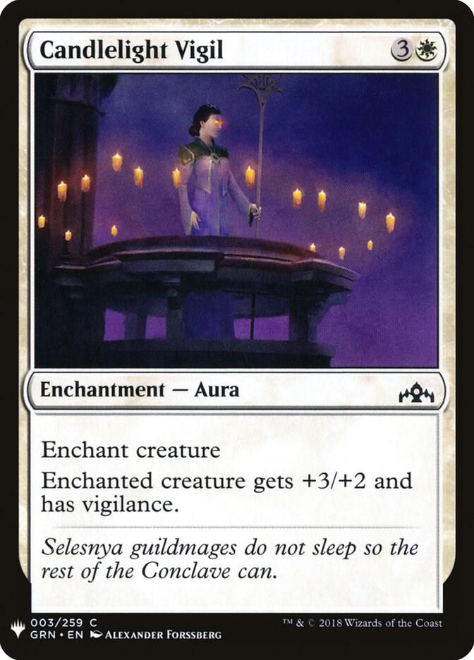 Candlelight Vigil #GRN-3 — The List