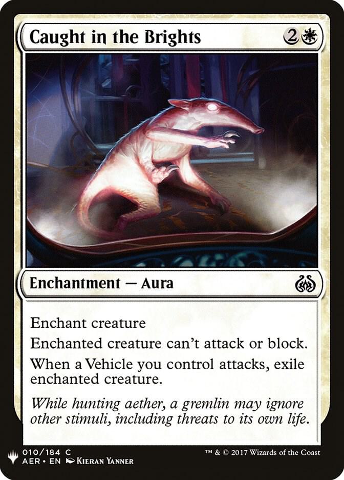 Caught in the Brights #AER-10 — The List