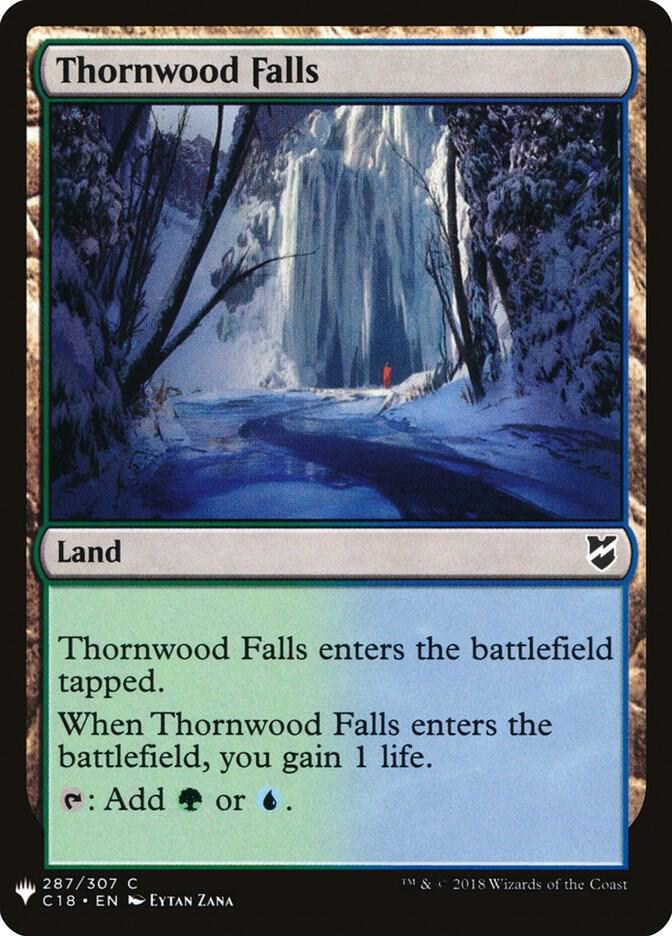 Thornwood Falls #C18-287 — The List