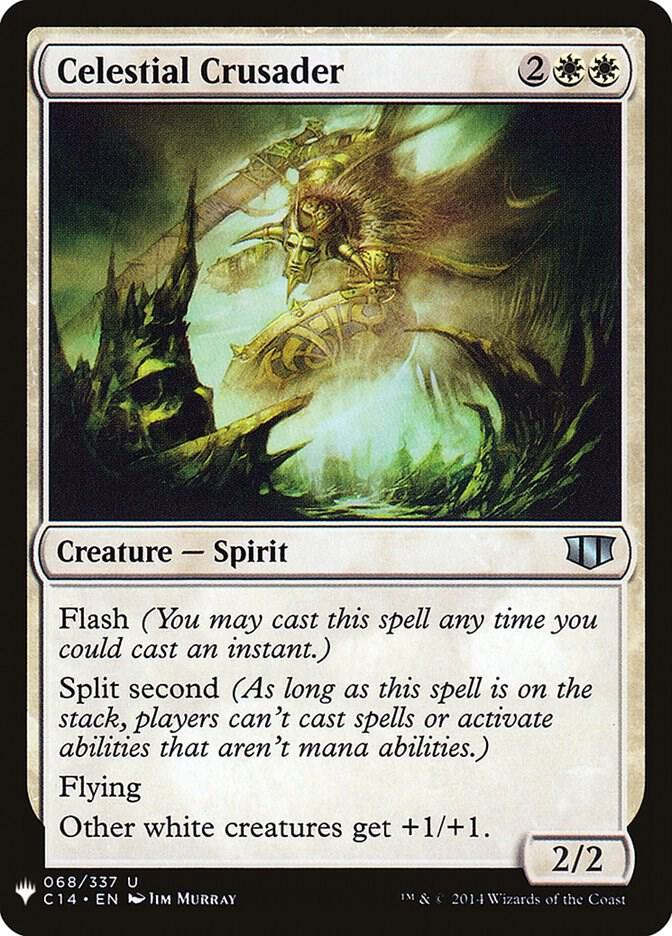 Celestial Crusader #C14-68 — The List