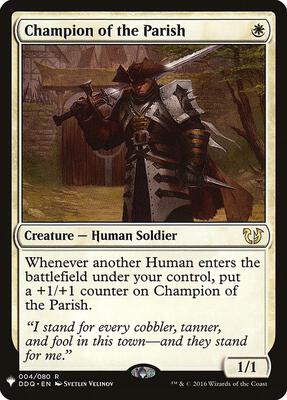 Champion of the Parish #4 – The List Reprints (Rare)