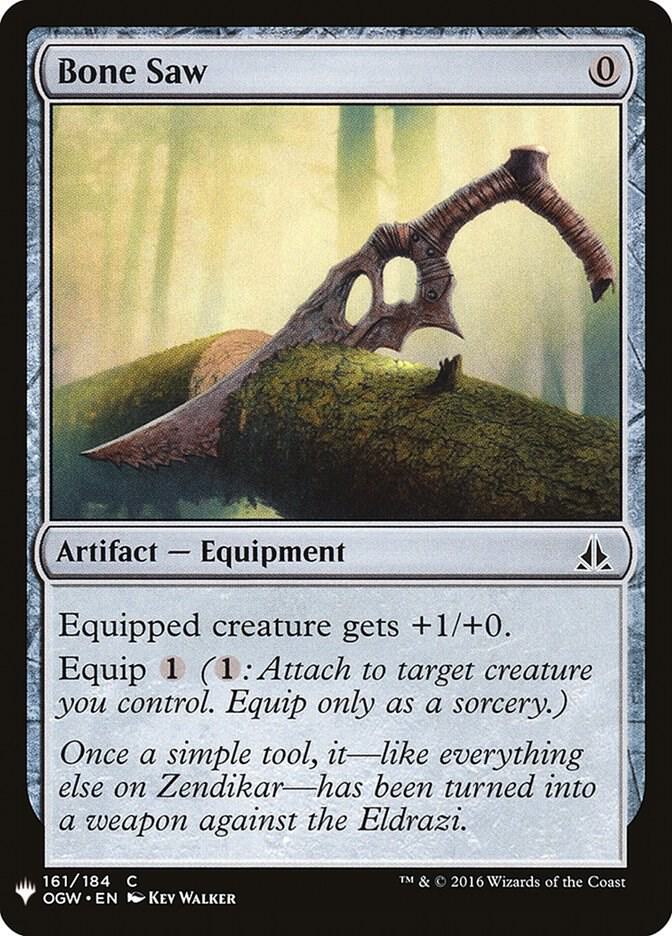 Bone Saw #OGW-161 — The List