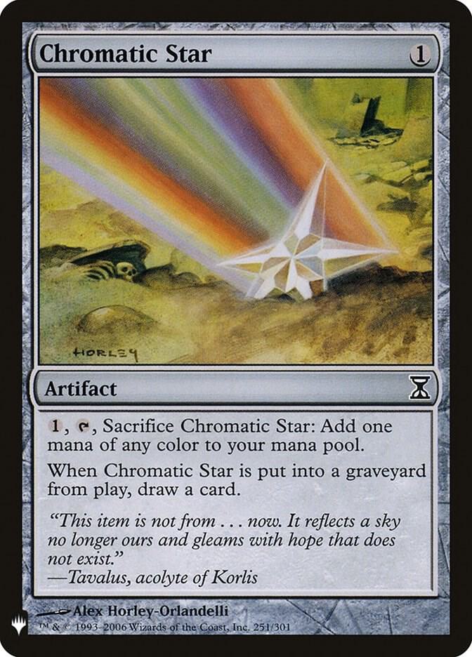 Chromatic Star #TSP-251 — The List