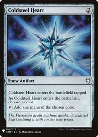 Coldsteel Heart (The List Reprints)