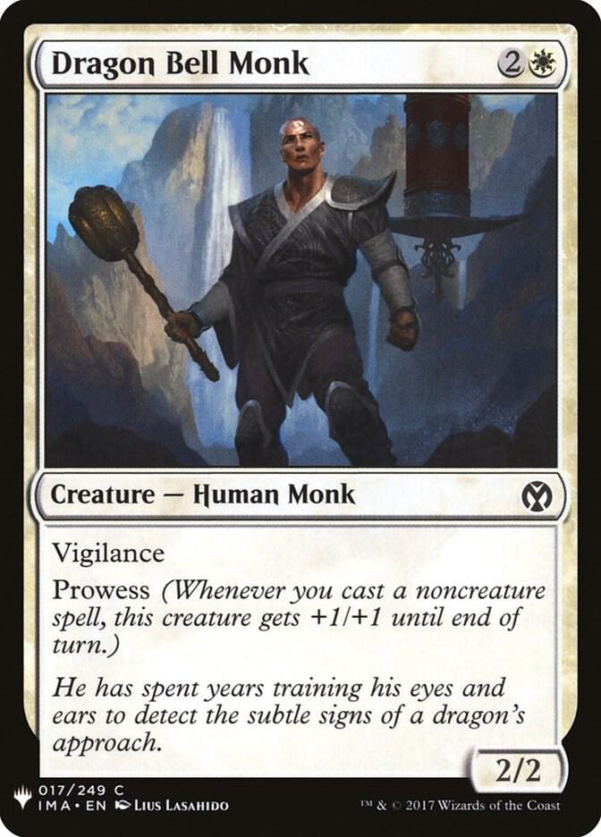 Dragon Bell Monk #IMA-17 — The List
