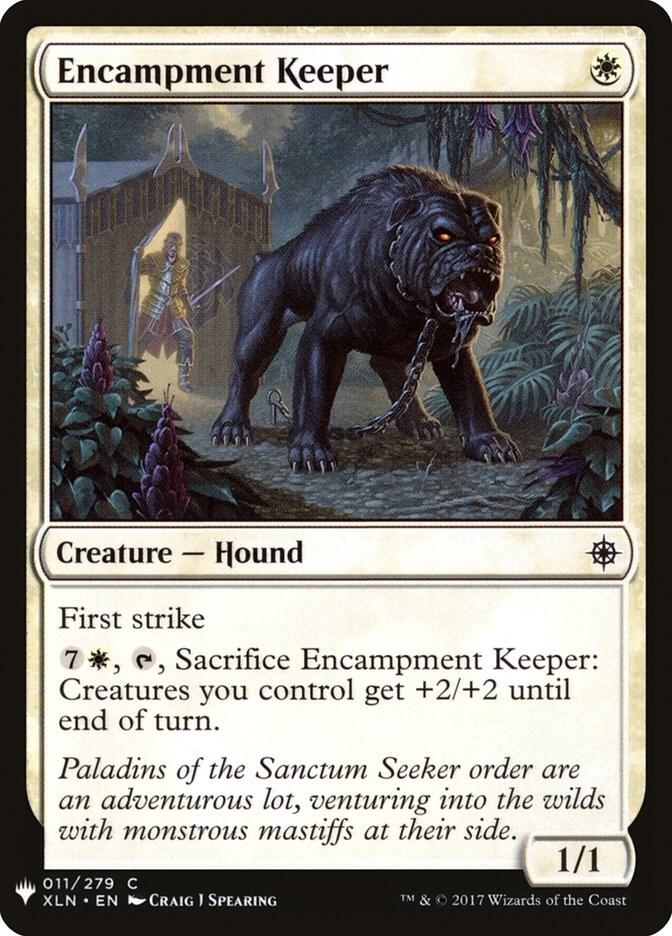 Encampment Keeper #XLN-11 — The List