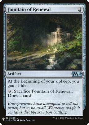 Fountain of Renewal #235 – The List Reprints (Uncommon)