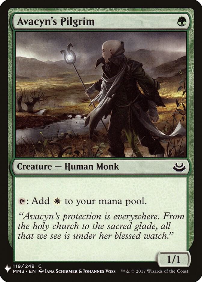 Avacyn's Pilgrim #MM3-119 — The List