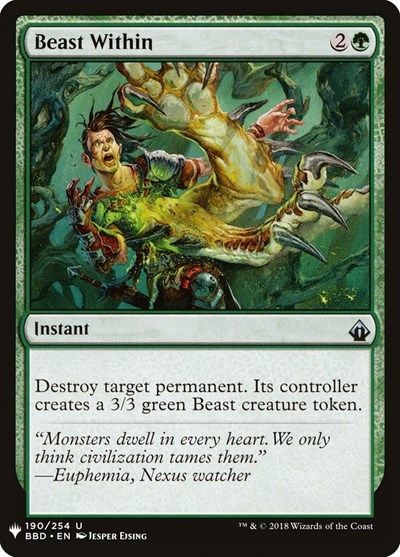 Beast Within BBD
