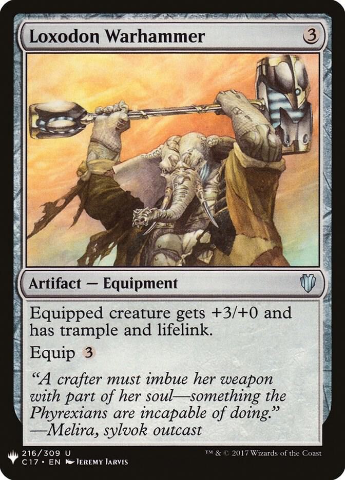 Loxodon Warhammer #C17-216 — The List