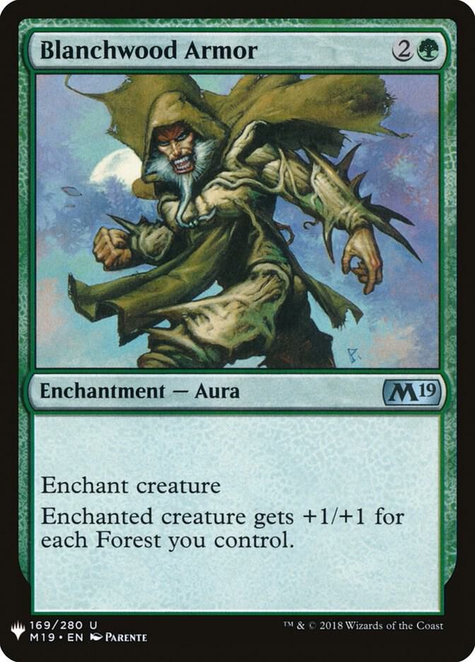 Blanchwood Armor #M19-169 — The List