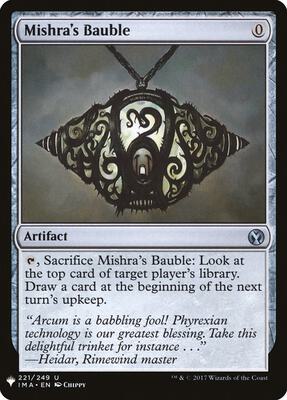 Mishra's Bauble #221 – The List Reprints (Uncommon)