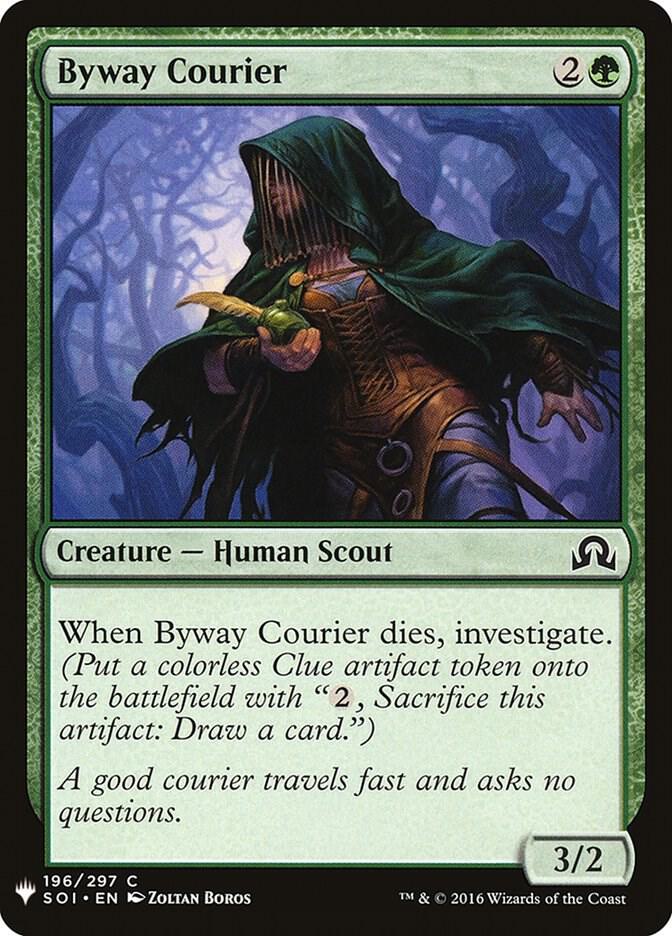 Byway Courier #SOI-196 — The List