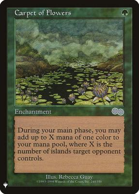 Carpet of Flowers #240 – The List Reprints (Uncommon)