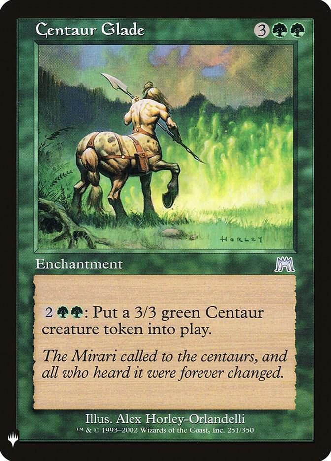 Centaur Glade #ONS-251 — The List