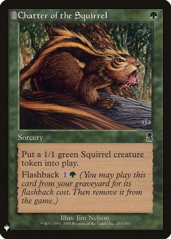 マジックザギャザリング　リスデッキ　squirrel マジックザギャザリング リスデッキ squirrel マジックザギャザリング