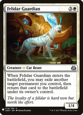 Felidar Guardian #19 – The List Reprints (Uncommon)