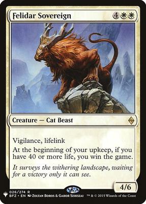 Felidar Sovereign #26 – The List Reprints (Rare)