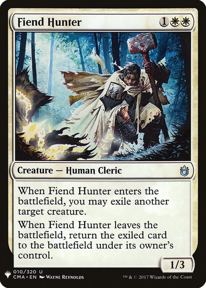 Fiend Hunter #CMA-10 — The List