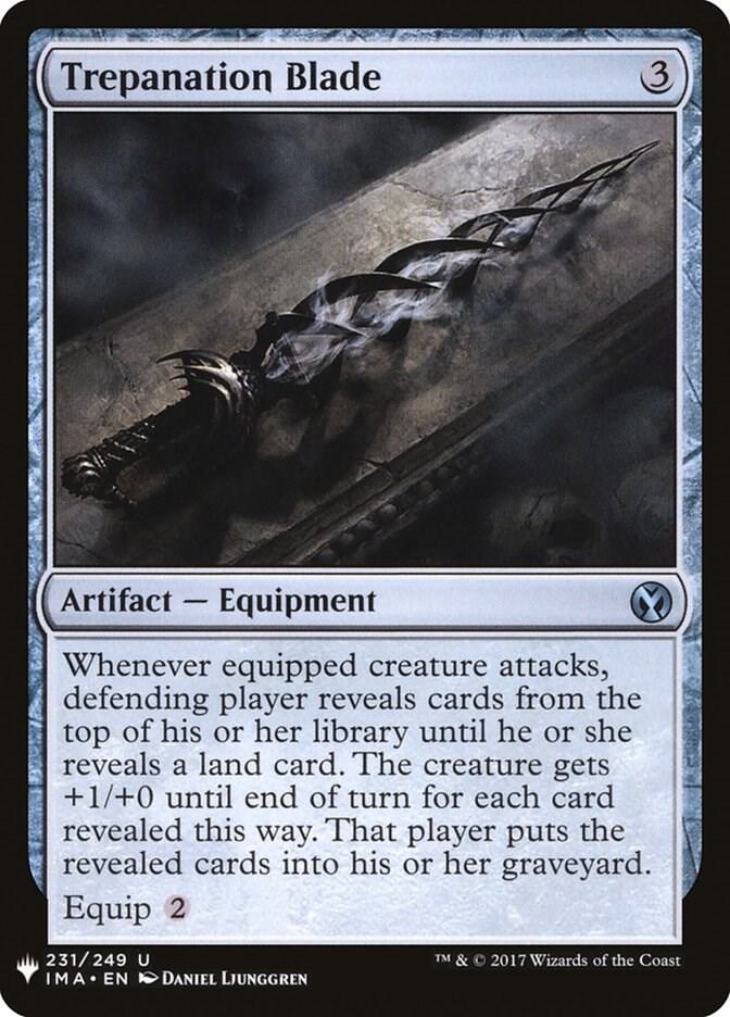 Trepanation Blade #IMA-231 — The List