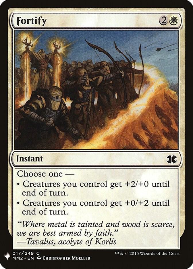 Fortify #MM2-17 — The List