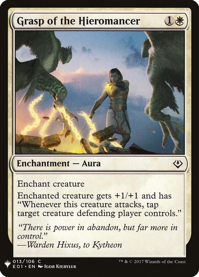 Grasp of the Hieromancer #E01-13 — The List