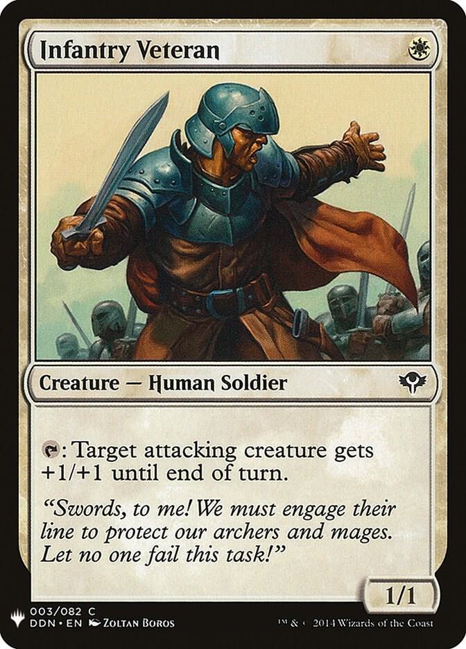 Infantry Veteran #DDN-3 — The List